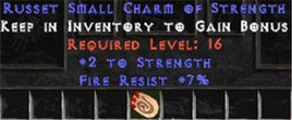 7 Resist Fire w/ 2 Str SC - West Non-Ladder