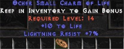 7 Resist Lightning w/ 10 Life SC - East Ladder