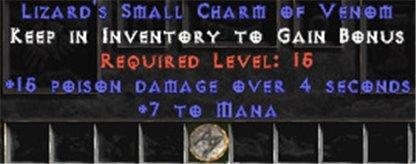 7 Mana w/ 15 Poison Damage SC - West Ladder