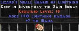 7 Mana w/ 1-10 Lightning Damage SC - West Non-Ladder