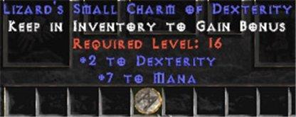 7 Mana w/ 2 Dex SC - West Ladder