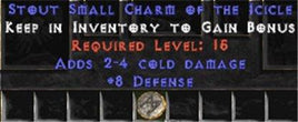 8 Defense w/ 2-4 Cold Damage SC - Europe Non-Ladder