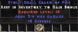 8 Defense w/ 2-4 Fire Damage SC - Europe Non-Ladder