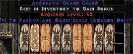 9 x Pack - Amazon Passive & Magic Skills GC (plain) - West Non-Ladder