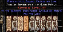 9 x Pack - Assassin Shadow Disciplines w/ 10-20 Life GC - Europe Non-Ladder