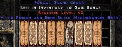 9 x Pack - Necromancer Poison & Bone Skills GC (plain) - West Ladder