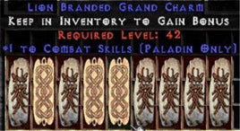 9 x Pack - Paladin Combat Skills GC (plain) - West Non-Ladder