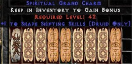 9 x Pack - Druid Shape Shifting Skills GC (plain) - Europe Non-Ladder