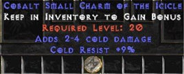 9 Resist Cold w/ 2-4 Cold Damage SC - West Non-Ladder