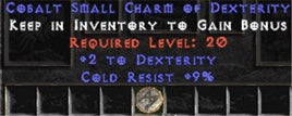 9 Resist Cold w/ 2 Dex SC - West Non-Ladder