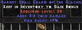 9 Resist Fire w/ 3-6 Cold Damage SC - West Ladder