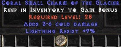 9 Resist Lightning w/ 3-6 Cold Damage SC - West Ladder