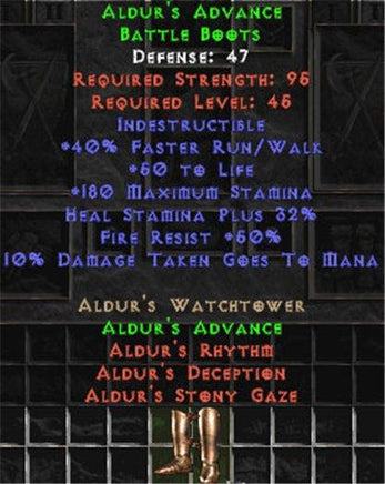 Aldur's Advance - West Ladder