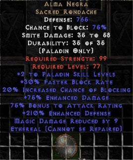 Alma Negra - Ethereal - West Non-Ladder