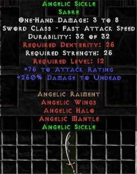 Angelic Sickle - Europe Ladder