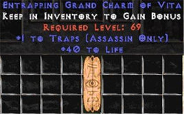 Assassin Traps w/ 40 Life GC - East Non-Ladder