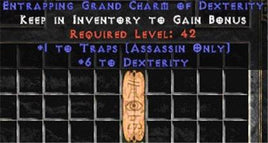 Assassin Traps w/ 6 Dex GC - East Non-Ladder