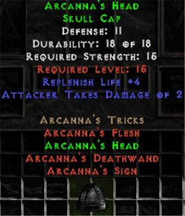 Arcanna's Head - Europe Non-Ladder