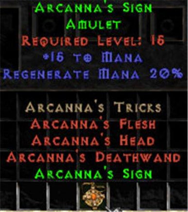 Arcanna's Sign - East Non-Ladder