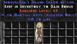Assassin Martial Arts w/ 10-20 Life GC - Europe Non-Ladder