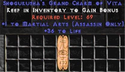 Assassin Martial Arts w/ 36-39 Life GC - East HC Ladder
