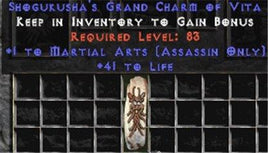 Assassin Martial Arts w/ 41-44 Life GC - East Non-Ladder