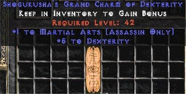 Assassin Martial Arts w/ 4-5 Dex GC - East HC Ladder