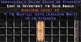 Assassin Martial Arts w/ 6 Str GC - Europe Non-Ladder