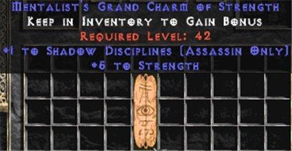 Assassin Shadow Disciplines w/ 4-5 Str GC - East HC Ladder