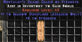 Assassin Shadow Disciplines w/ 4-5 Str GC - East Non-Ladder