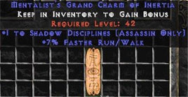 Assassin Shadow Disciplines w/ 7% FRW GC - East Ladder