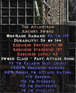 The Atlantean - West Non-Ladder