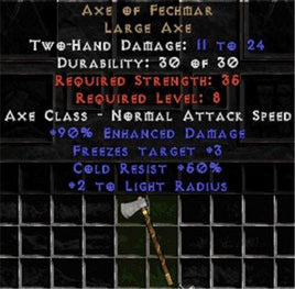 Axe of Fechmar - East Non-Ladder