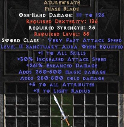 Azurewrath - East Non-Ladder