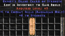 Barbarian Combat Skills w/ 4-5 Str GC - East Non-Ladder
