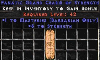 Barbarian Combat Masteries w/ 4-5 Str GC - Europe HC Ladder