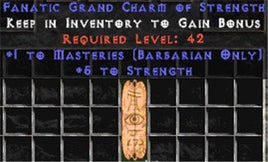 Barbarian Combat Masteries w/ 4-5 Str GC - Europe Non-Ladder