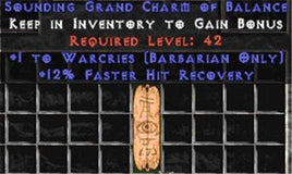 Barbarian Warcries w/ 12% FHR GC - Europe Non-Ladder