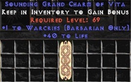 Barbarian Warcries w/ 40 Life GC - Europe Non-Ladder
