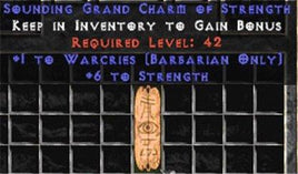 Barbarian Warcries w/ 6 Str GC - East Non-Ladder