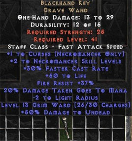 Blackhand Key - East HC Ladder