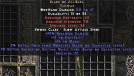 Blade of Ali Baba - Europe Non-Ladder