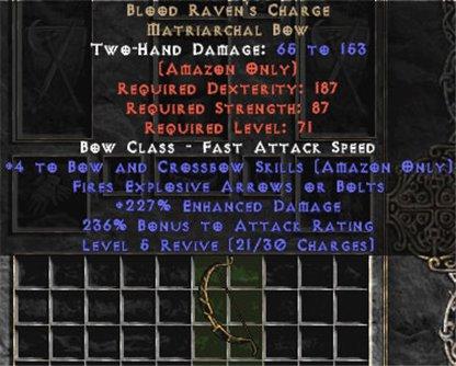 Blood Raven's Charge - Europe HC Ladder