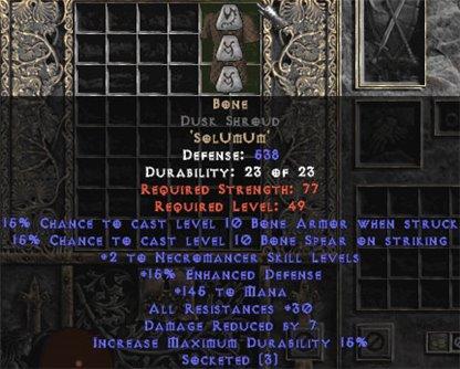 Bone Dusk Shroud - East Ladder