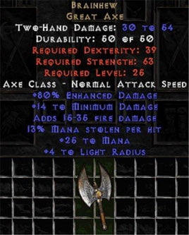 Brainhew - +80% ED, 13% ML - Perfect - Europe Non-Ladder