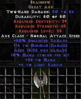 Brainhew - +80% ED - Europe Non-Ladder