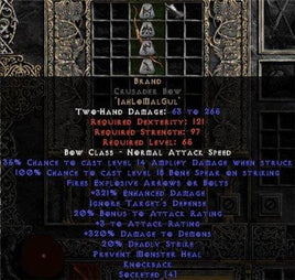 Brand Crusader Bow - 320-339% ED - Europe Non-Ladder