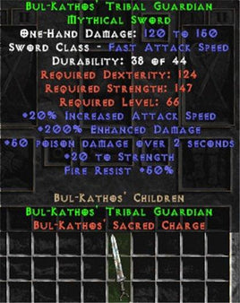 Bul-Kathos' Tribal Guardian - Europe Non-Ladder