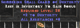 5 Resist All w/ 2 Dex SC - East Ladder