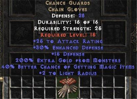 Chance Guards - 40% MF - Europe HC Ladder